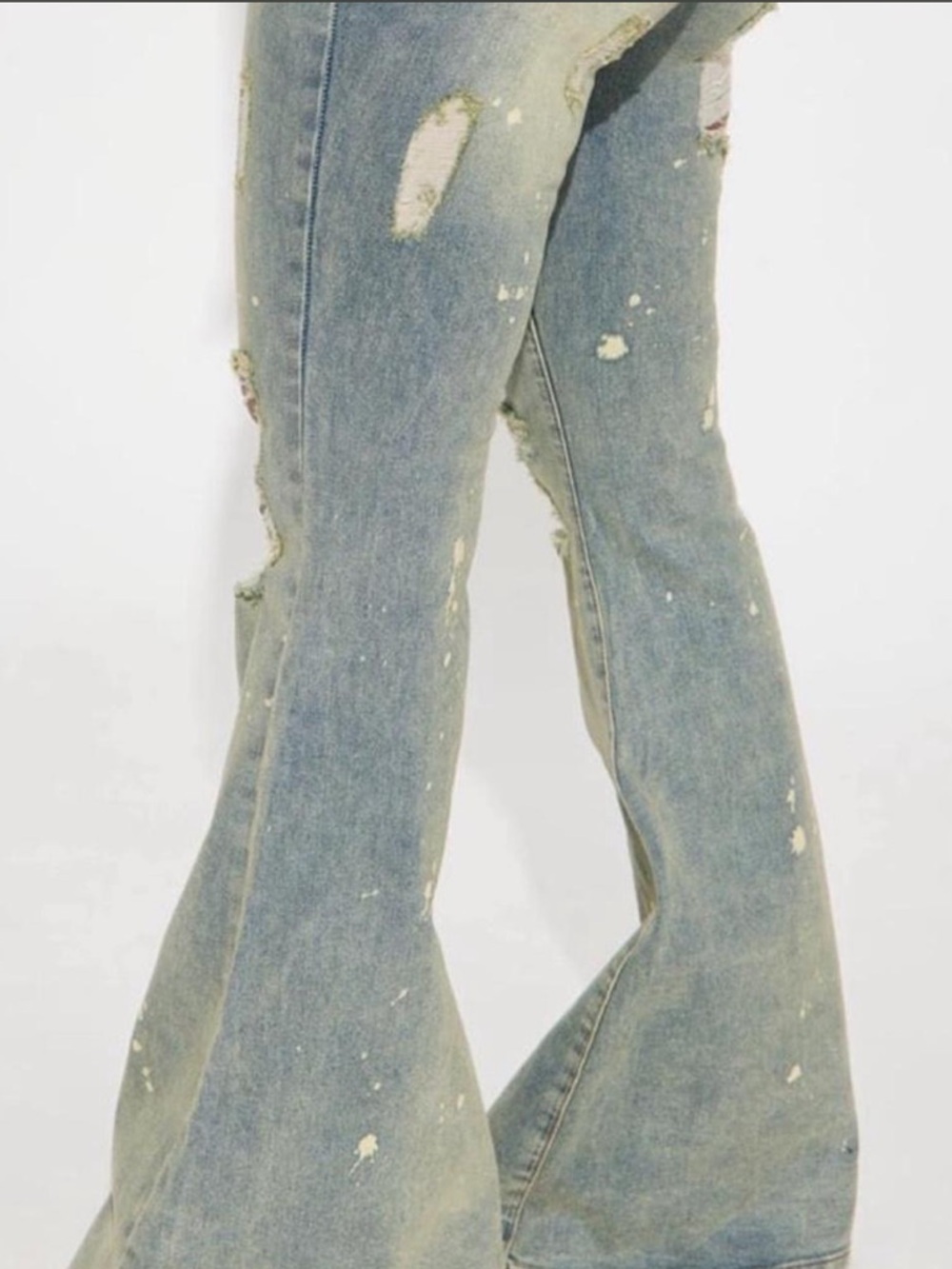 DISTRESSED DENIM - NEW - Picture 2 of 8